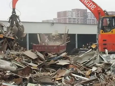 白鹭湖管理区工装拆除